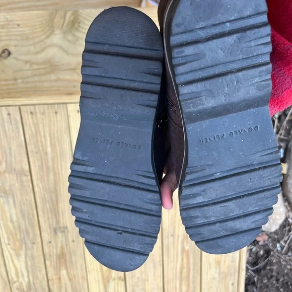 Donald J. Pliner Dark Brown Suede Women's Boots - Picture 9 of 9